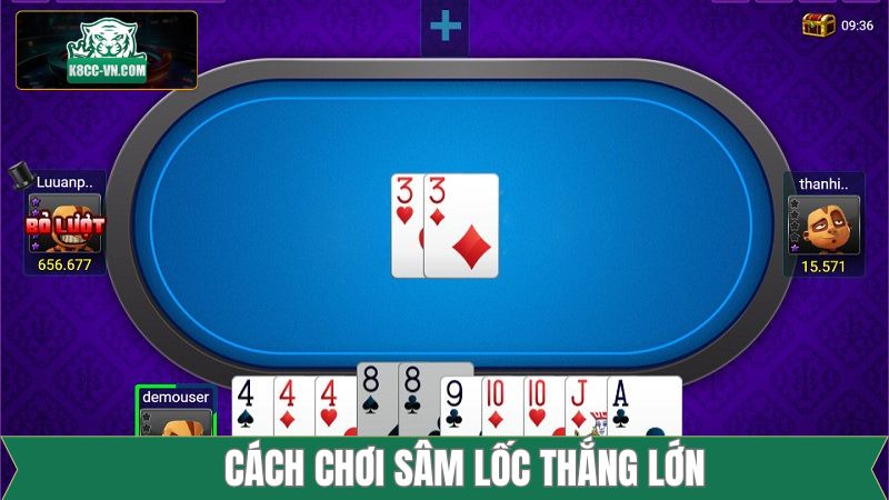 Cách Chơi Sâm Lốc - Bí Quyết Đoán Bài Đối Thủ Chính Xác K8CC 4 Bật mí kinh nghiệm khi nắm rõ cách chơi sâm lốc thắng lớn