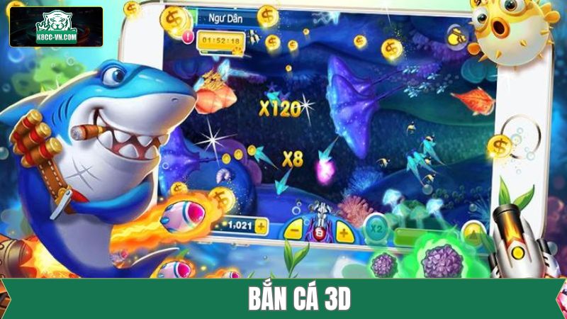 Bắn Cá 3D - Thế Giới Săn Thưởng Cực Đã Tại K8CC